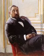 Portrait Of Jules Richemont - Gustave Caillebotte