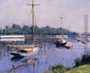 The Basin At Argenteuil - Gustave Caillebotte