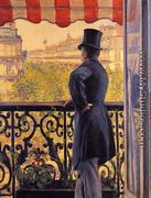 The Man On The Balcony - Gustave Caillebotte