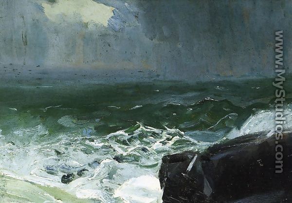 Approach Of Rain - George Wesley Bellows