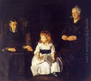 Elinor  Jean And Anna - George Wesley Bellows
