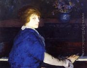 Emma At The Piano - George Wesley Bellows