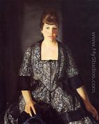 Emma In The Black Print - George Wesley Bellows