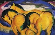 The Little Yellow Horses - Franz Marc