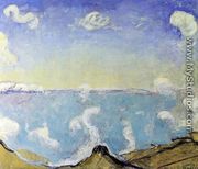 Caux Landscape With Rising Clouds - Ferdinand Hodler