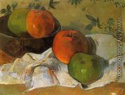 Apples And Bowl - Paul Gauguin