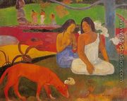Arearea Aka Joyousness - Paul Gauguin