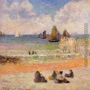 Bathing  Dieppe - Paul Gauguin
