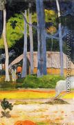 Cabin Under The Trees - Paul Gauguin