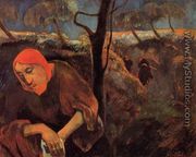 Christ In The Garden Of Olives - Paul Gauguin