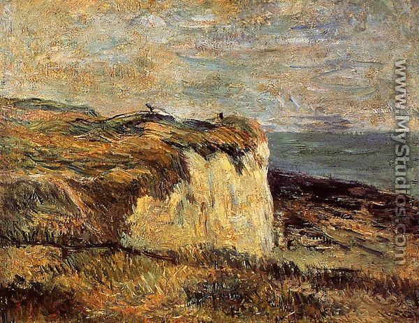 Cliff Near Dieppe - Paul Gauguin
