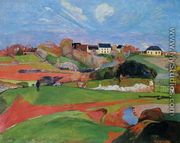 Fields At Le Pouldu - Paul Gauguin