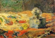 Flowers And Carpet - Paul Gauguin