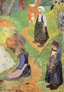 In Brittany - Paul Gauguin