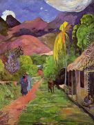 Road In Tahiti - Paul Gauguin