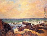 Rocks And Sea - Paul Gauguin