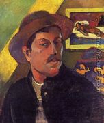 Self Portrait With Hat - Paul Gauguin