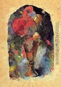 Vase Of Flowers (after Delacroix) - Paul Gauguin