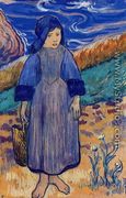 Young Breton By The Sea - Paul Gauguin