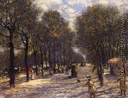 Lane Of Trees On The Champs Elysees - Jean-Francois Raffaelli