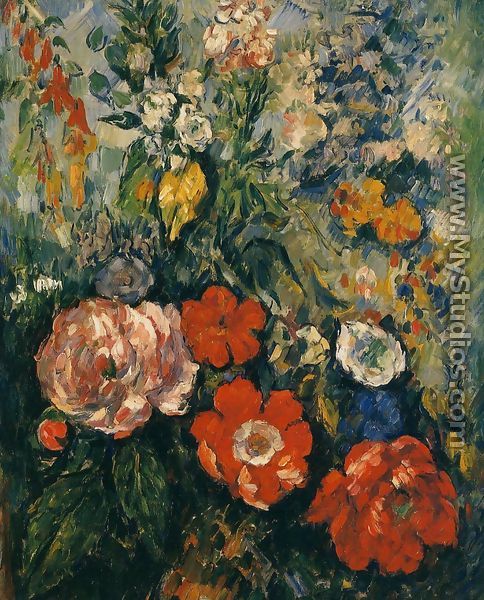 Bouquet Of Flowers - Paul Cezanne
