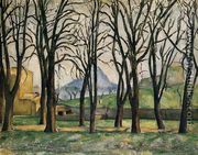 Chestnut Trees At The Jas De Bouffan - Paul Cezanne