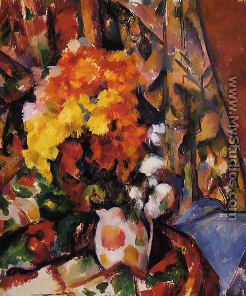Chrysanthemums - Paul Cezanne