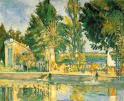 Jas De Bouffan  The Pool - Paul Cezanne