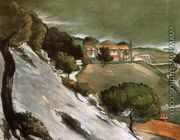 L Estaque Under Snow - Paul Cezanne