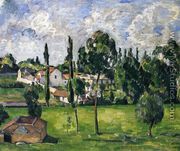 Landscape With A Canal - Paul Cezanne