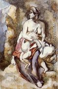 Medea (after Delacroix) - Paul Cezanne