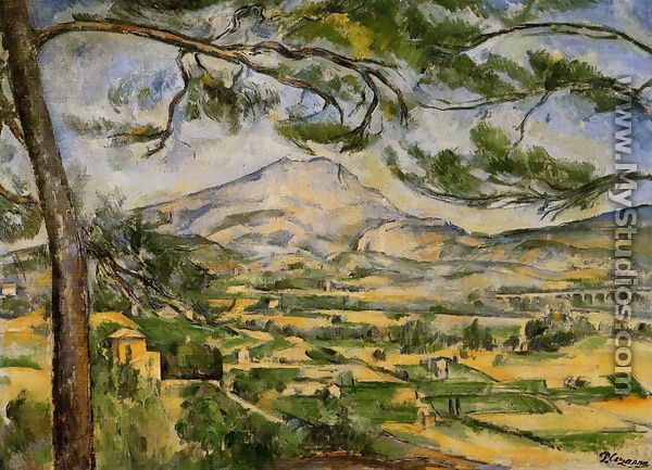 Mont Sainte Victoire (Courtauld) - Paul Cezanne