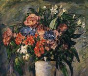 Pot Of Flowers - Paul Cezanne