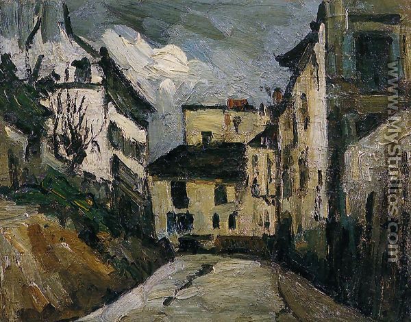 Rue Des Saules  Montmartre - Paul Cezanne