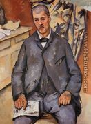 Seated Man - Paul Cezanne