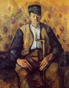 Seated Peasant2 - Paul Cezanne