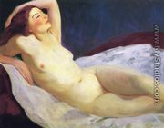 Reclining Nude (Barbara Brown) - Robert Henri