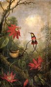 Passion Flowers And Hummingbirds2 - Martin Johnson Heade