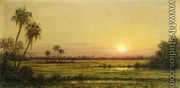 Sunset In Florida - Martin Johnson Heade
