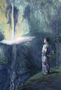 Li Tai Pe And The Waterfall - John La Farge