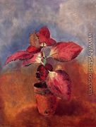 Begonia In A Pot - Odilon Redon