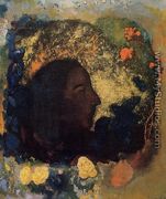 Black Profile Aka Gauguin - Odilon Redon
