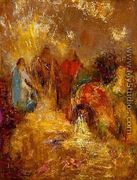 Christ And His Desciples - Odilon Redon