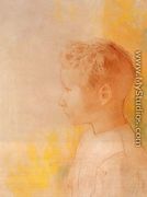 Portrait Of The Son Of Robert De Comecy - Odilon Redon