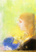 Profile Of A Young Girl - Odilon Redon