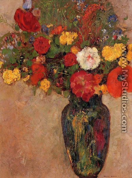 Vase Of Flowers3 - Odilon Redon