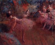 Dancers In Pink - Jean-Louis Forain