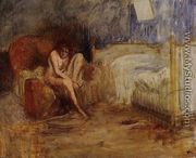 Getting Out Of Bed - Jean-Louis Forain
