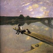 The Fisherman - Jean-Louis Forain