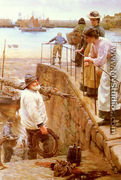 Between The Tides - Walter Langley